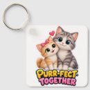 Search for funny couple key rings Kitten