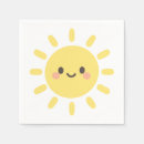 Search for happy face napkins Sunshine
