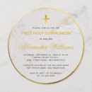 Search for foil first communion invitations Gender neutral