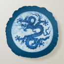 Search for blue white chinese cushions Dragon
