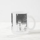 Search for snow scene mugs Snowman