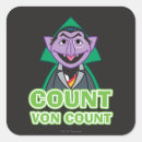 Search for count von count stickers Sesame st