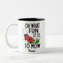 Search for lawn mower mugs Funny