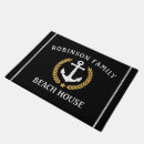 Search for black and gold doormats Anchor