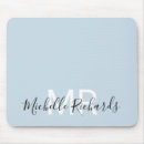Search for blue mouse mats Monogrammed
