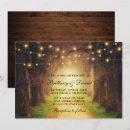 Search for oak tree wedding invitations String lights