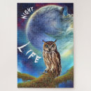 Search for owl puzzles Moon
