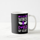Search for heart with wings mugs Purple