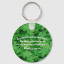 Search for irish blessing key rings St patricks day