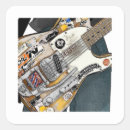 Search for vintage guitar stickers Rock