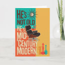 Search for mid century modern birthday cards 1950s