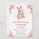 Search for cherry blossom 1st birthday invitations Cute