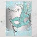Search for snowflake sweet 16 invitations Sixteen