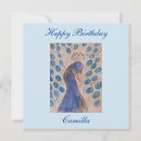 Search for peacock birthday cards Blue
