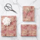 Search for damask wrapping paper Burgundy