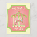 Search for carousel postcards Merry go round