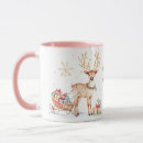 Search for sleigh bell mugs Reindeer