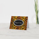 Search for tiger thank you cards Stripes