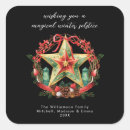 Search for red pentagram stickers Pagan