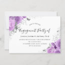Search for lavender engagement party invitations Flowers