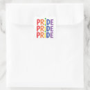 Search for pride square stickers Ally