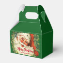 Search for santa claus favour boxes Holiday season