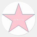 Search for robot stickers Pink