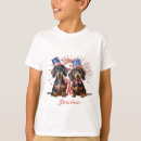 Search for dachshund kids tshirts Red
