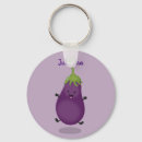 Search for eggplant key rings Funny
