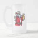 Search for santa claus beer glasses Xmas