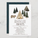 Search for camping baby shower invitations Mountain