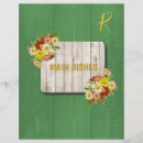 Search for dividers recipe cards Rustic
