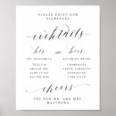 Search for bar list for weddings Typography