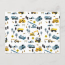 Search for construction site postcards Excavator