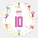 Search for gymnastics girl stickers Birthday