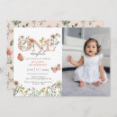 Search for onederful 1st birthday invitations Floral
