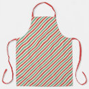 Search for red and white stripes aprons Merry christmas