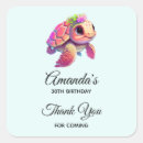 Search for whimsical turtle stickers Under the sea