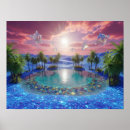Search for fantasy paradise posters Palm trees