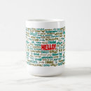 Search for language mugs Bonjour