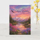 Search for alaska birthday cards Mountain