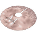 Search for rose gold tree skirts Monogrammed