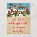 Search for vintage looking christmas cards Holly