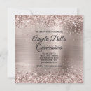 Search for pink quinceanera invitations Glitter