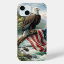 Search for american bald eagle iphone cases Flag
