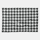 Search for black and white pattern tea towels Houndstooth