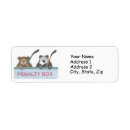 Search for hockey return address labels Funny