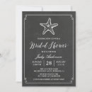Search for starfish bridal shower invitations Elegant