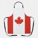 Search for canadian flag aprons Maple leaf