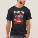 Search for firefighters daughter tshirts Red